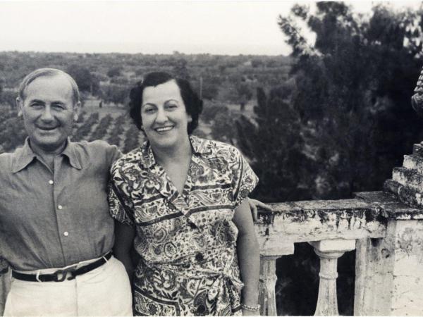 Жоан Миро с женой